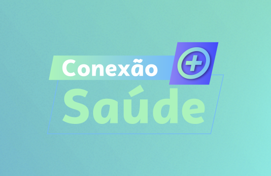 A imagem apresenta o logotipo do portal Conexão Saúde.