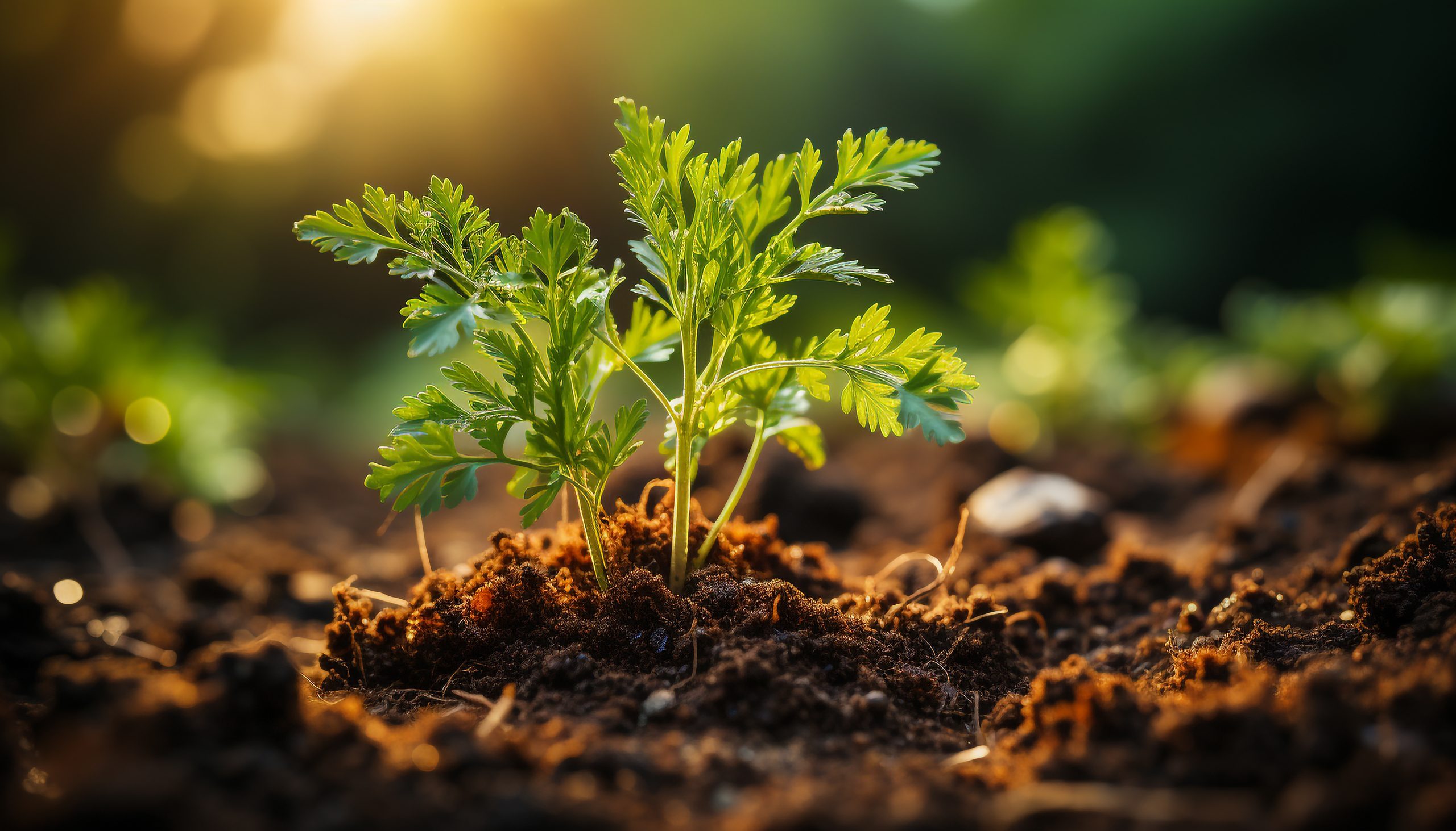 impactos na horticultura - imagem de plantação