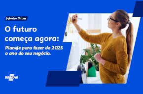 Palestra online O futuro começa agora: planeje para fazer de 2025 o ano do seu negócio