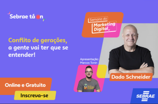 Palestra online Conflito de gerações, a gente vai ter que se entender!