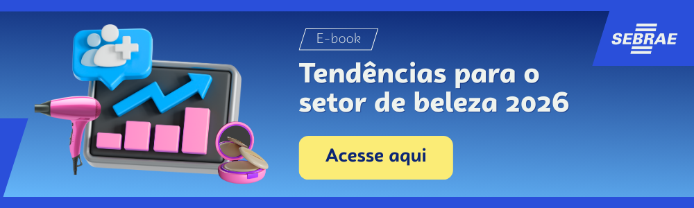  Imagem blog do Sebrae RS com link para acessar o ebook Tendências para o setor de beleza 2026 