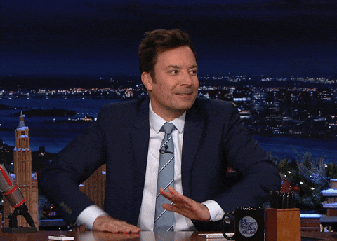 News MEI - Edição 35 - GIF do aprensentador Jimmy Fallon batendo na mesa