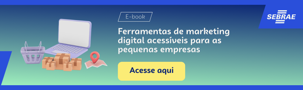 Imagem blog do Sebrae RS com link para acessar o ebook Ferramentas de marketing digital acessíveis para as pequenas empresas